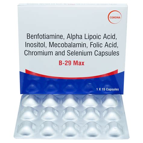 B-29 Max Capsule | Uses, Side Effects, Price | Apollo Pharmacy