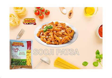 Penne Pasta (Mostaccioli) Made of Sooji – Dinesh Flour Mills