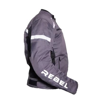 Lone Ranger Rebel Biker Jacket Grey