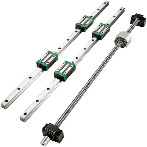 Buy VEVOR Linear Guide Rail HGR20 Linear Guideway Rail 300mm Linear ...