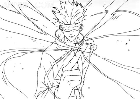 Satoru Gojo Coloring Pages - AniYuki - Anime Portal