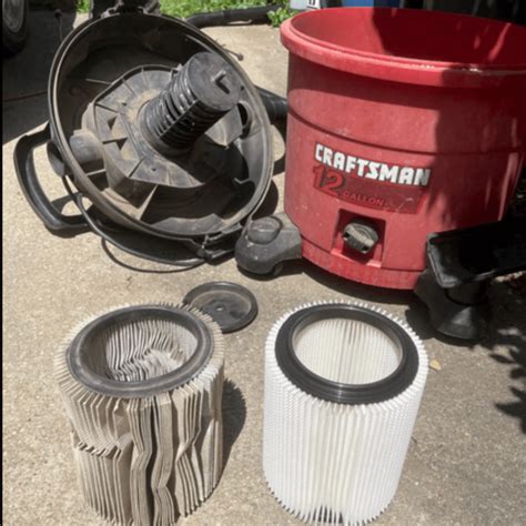 craftsman 16 gallon shop vac filter