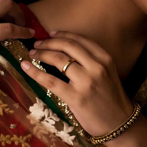 Buy Personalised Ring With Name Online - Etchcraft Emporium