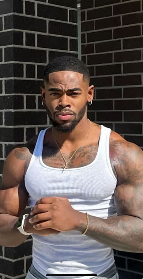 Pin by edward on blackmen with tattos in 2025 | Handsome black men ...
