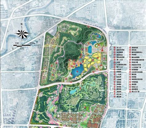唐山园林博览会2021总平面图- 本地宝