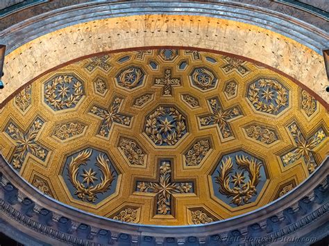 Fourth Chapel Main Altar Apse mosaics Pantheon Rome Italy