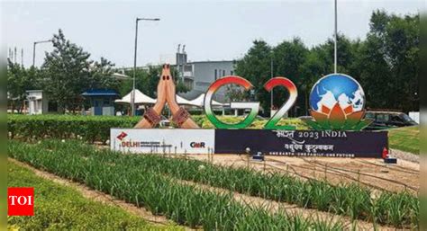 Delhi airport decked up with decorations, logos to welcome guests for ...