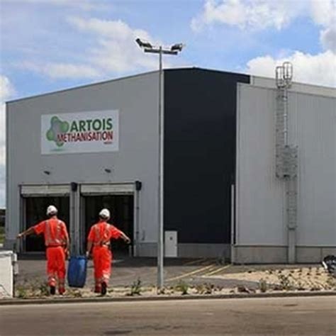 When organic waste produces biogas thanks to anaerobic digestion ...