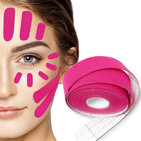 Buy Hoyecl Facial Myofascial Lift Tape Face Lift Tape Face Toning Belts ...