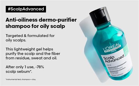 L’Oréal Professionnel Scalp Advanced Anti-Oiliness Dermo-Purifier ...