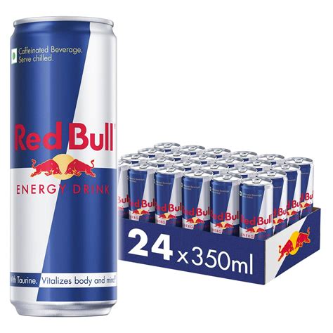 Red Bull Energy Drink, 350 ml (24 Pack) : Amazon.in: Grocery & Gourmet ...