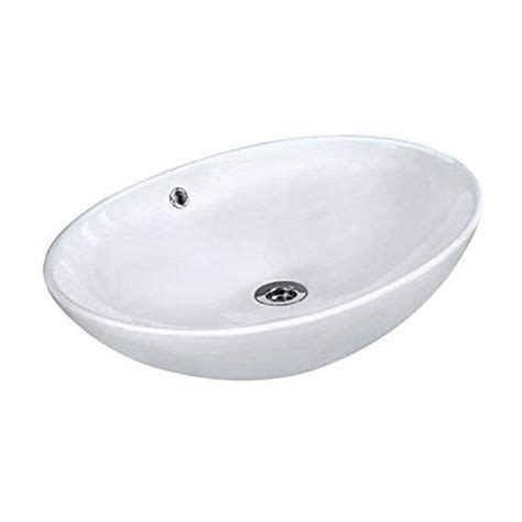 Jaquar Table Top Basin Oval White JDS WHT-25901 : Amazon.in: Home ...