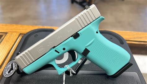 NEW GLOCK 43X TIFFANY BLUE 9MM. PRICE IS $549.99 | Schuylkill Gun Works
