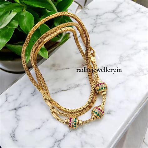 Mogappu Chains – Radhe jewellery