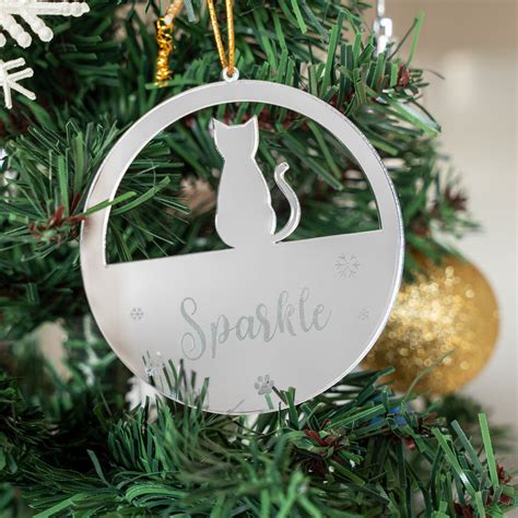 Personalized Ornament - Cat - Single - COD Not Applicable – Shop ...