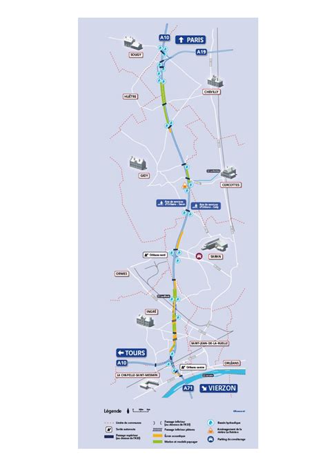 Mise en service de l'élargissement de l'A10 au Nord d'Orléans, entre ...