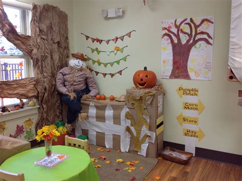 The Pumpkin Patch dramatic play that I did for my young threes class ...