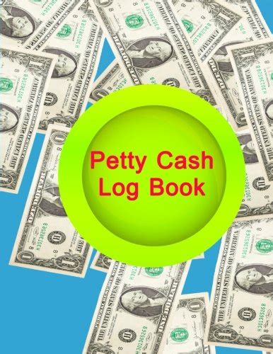 Buy Petty Cash Log Book: 6 Column Ledger Payment Record Tracker |Manage ...