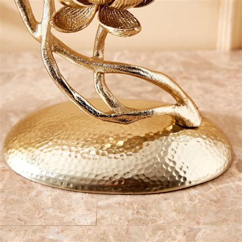 Buy Eternity Vivere Glass Lotus Pedestal Votive Holder from Home Centre ...