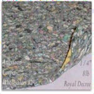 Commercial-Residential Padding - Carpet Padding - Pad - 1/4 8LB Pad