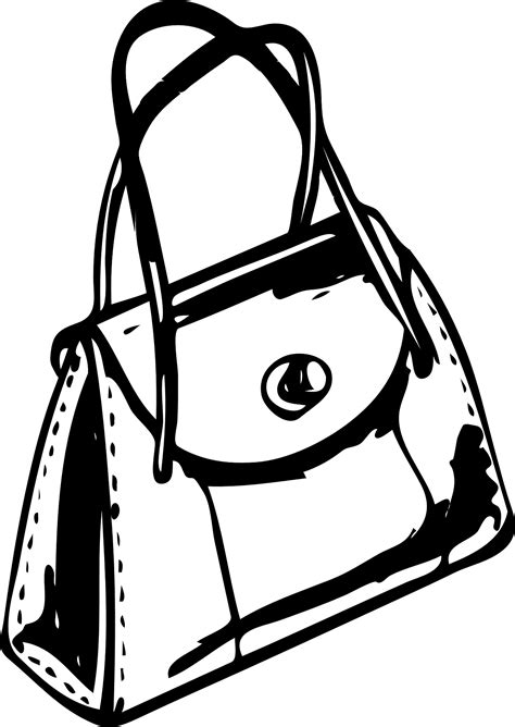 Handbag Purse Chanel Hq Image Free Png Clipart - Purse Clip Art ...