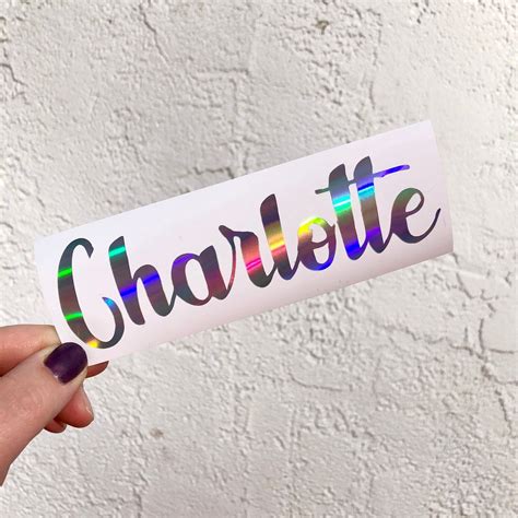 Personalized Name Sticker, Custom Name Sticker, Personalized Tumbler ...