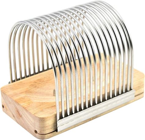 GGB-Manual Bread Slicer, Stainless Steel Convenient Bread Slicer Guide ...