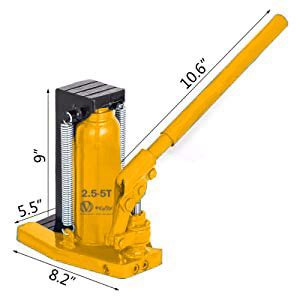 VOLTZ TOJ-5T Toe Jack 2.5/5 ton Hydraulic Machine Toe Jack Lift Ton ...
