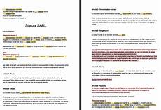Modification Entreprise Gratuit by Mod 232 Le Gratuit De Statuts Sarl Mise 224 Jour 2020 Modification Entreprise Gratuit