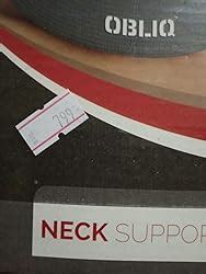 Buy OBLIQ Soft Cervical Collar Adjustable Neck Brace Relieves Pain ...