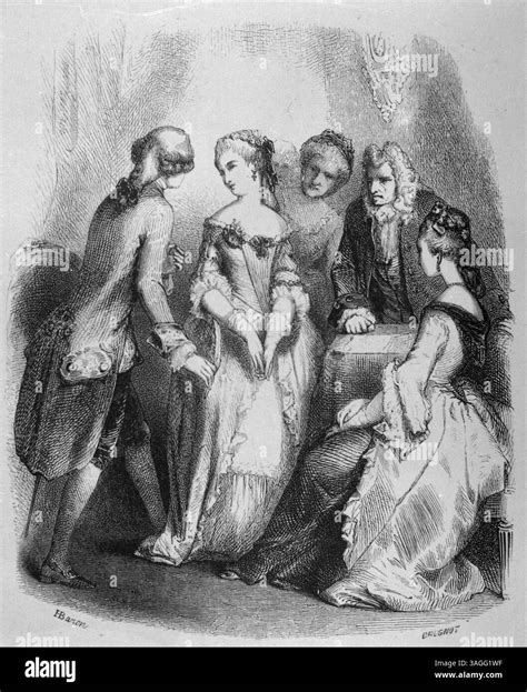 Julie, or the new Heloise, illustration of the book by French author Jean-Jacques Rousseau ...