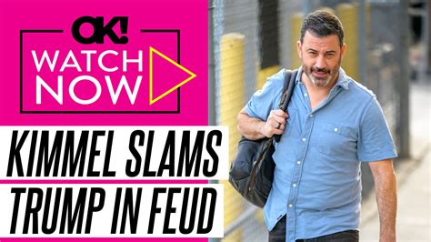 Jimmy Kimmel Attacks 'Mentally Ill' Donald Trump for Feuding With Gavin ...