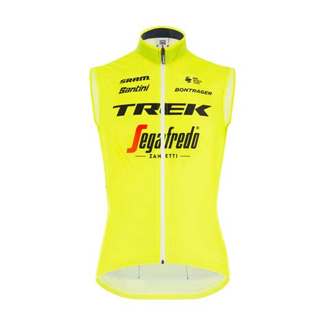 Buy Santini Trek-Segafredo Gilet (Fluo Green) | Cyclop.in