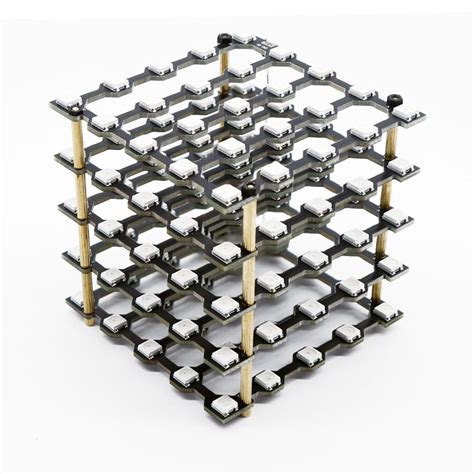 Treedix Led Cube Light DIY Kit WS2812B 5050 RGB LED Light Board Squared ...