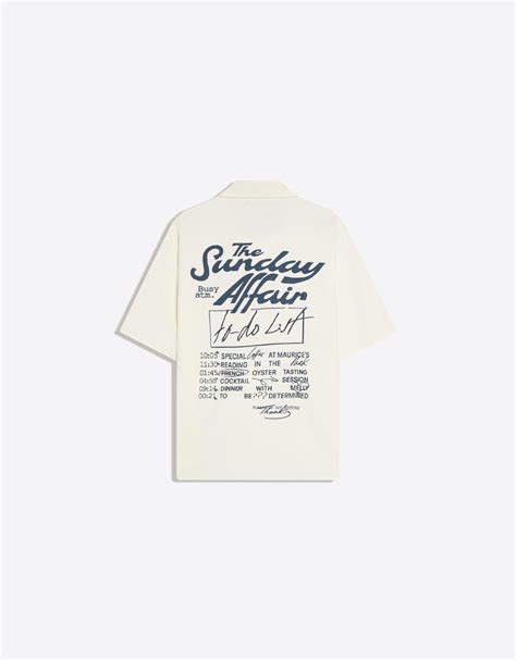 Embroidered short sleeve shirt - Men | Bershka