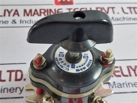Chint HZ10-10/3 Rotary Main Switch 10A 380V – Aeliya Marine Tech