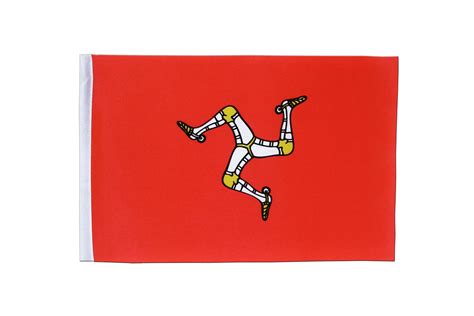 Isle of man - Satin Flag 6x9" - MaxFlags - Royal-Flags