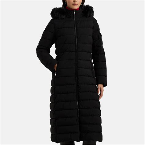 Lauren by Ralph Lauren | Long Puffer Coat | Women | Black | Flannels