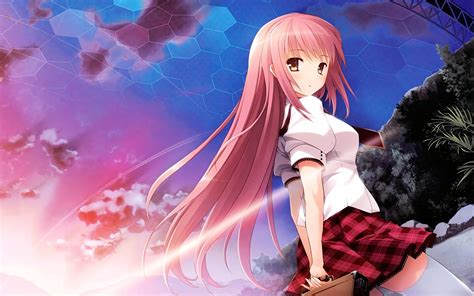 Anime Pink Girl HD Wallpapers - Wallpaper Cave