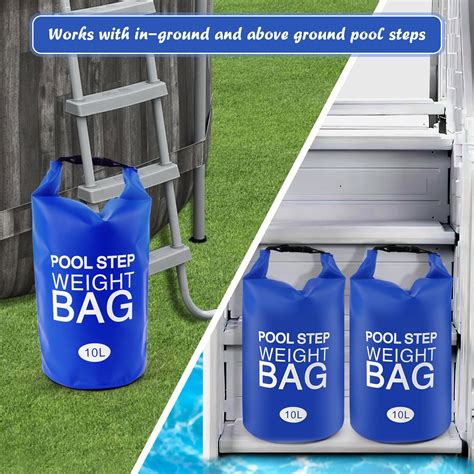 Snapklik.com : Universal Foldable Pool Step Weights - 250D PVC ...