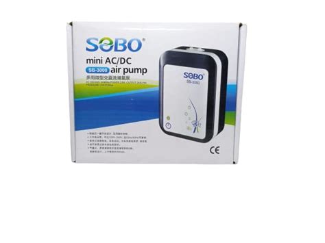 MR TRADERS SOBO Aquarium Mini air Pump (Model : SB- 3000,Power: 2.8W ...