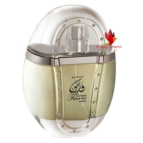 Al Haramain Faris Aswad Perfume Spray - 70ml – FridayCharm.com