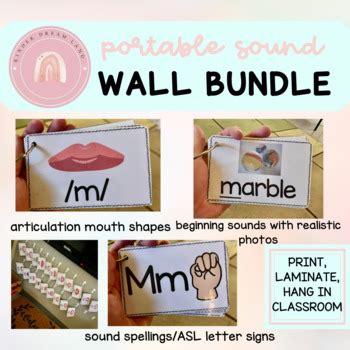 Science of Reading Portable Sound Wall Bundle by Kinder Dream Land