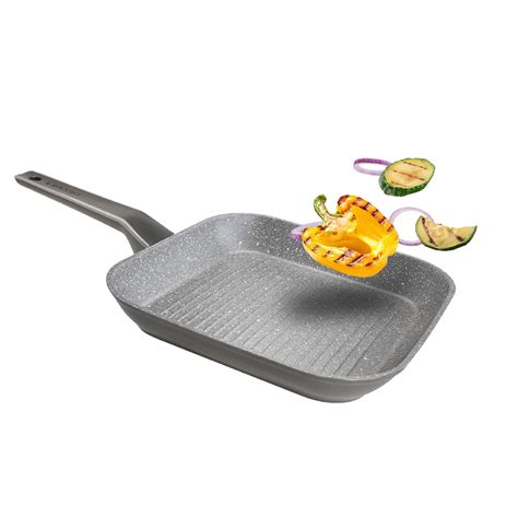 Pedrini Evo Granite Grill Pan, 28 cm, PE1413 Online at Best Price | Lulu UAE
