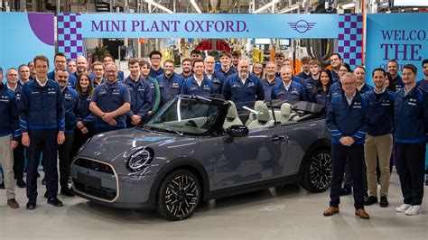 MINI Cooper Convertible Production Resumes At Oxford Plant After Nearly ...