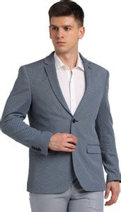 TURTLE Self Design Single Breasted Festive & Wedding Men Blazer - Buy ...
