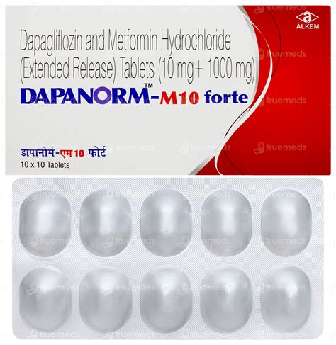 Dapanorm M Forte 10/1000 MG Er | Order Dapanorm M Forte 10/1000 MG ...