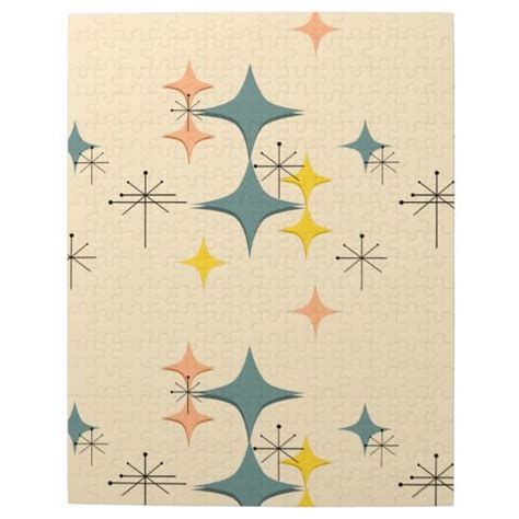 mid century modern jigsaw puzzles