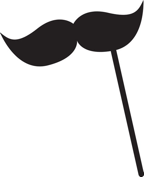 Men Mustache Styles Black Vector Icons Set Stock Illustration #4016890