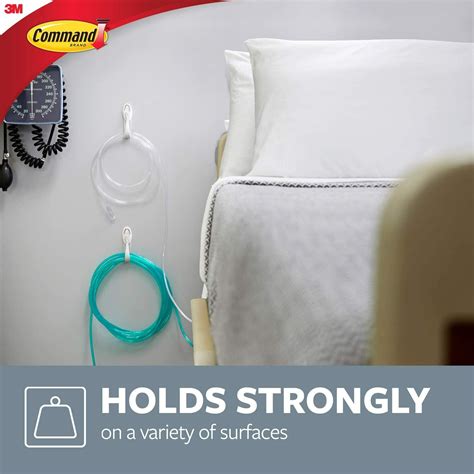 Command Medium Cord Bundlers With Strips, White, 2 Bundlers and 3 ...